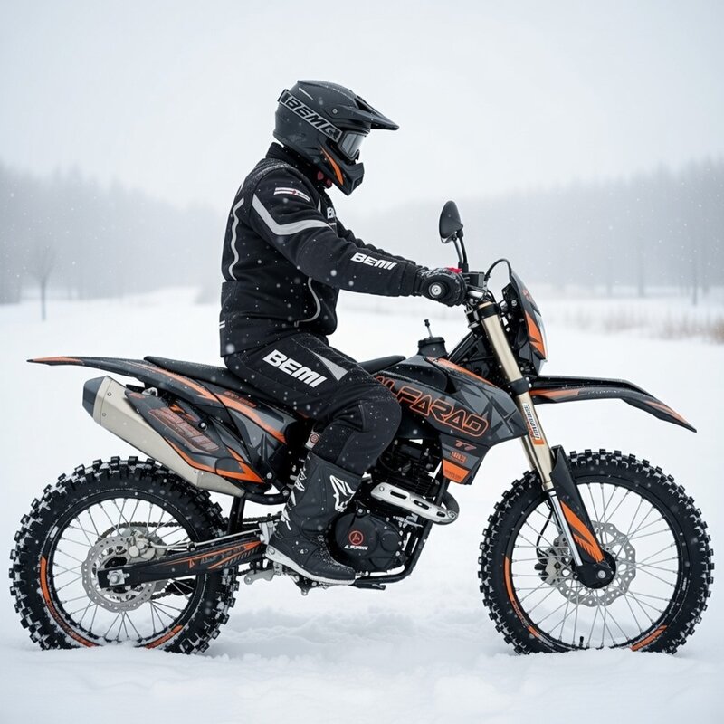 Moto Cross BEMI Dirtbike Alfarad T7 250cc 21/18